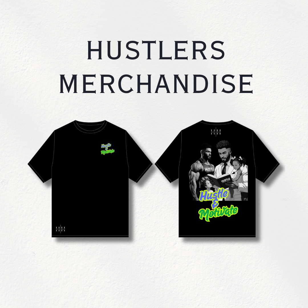 T-Shirt Hustle & Motivate