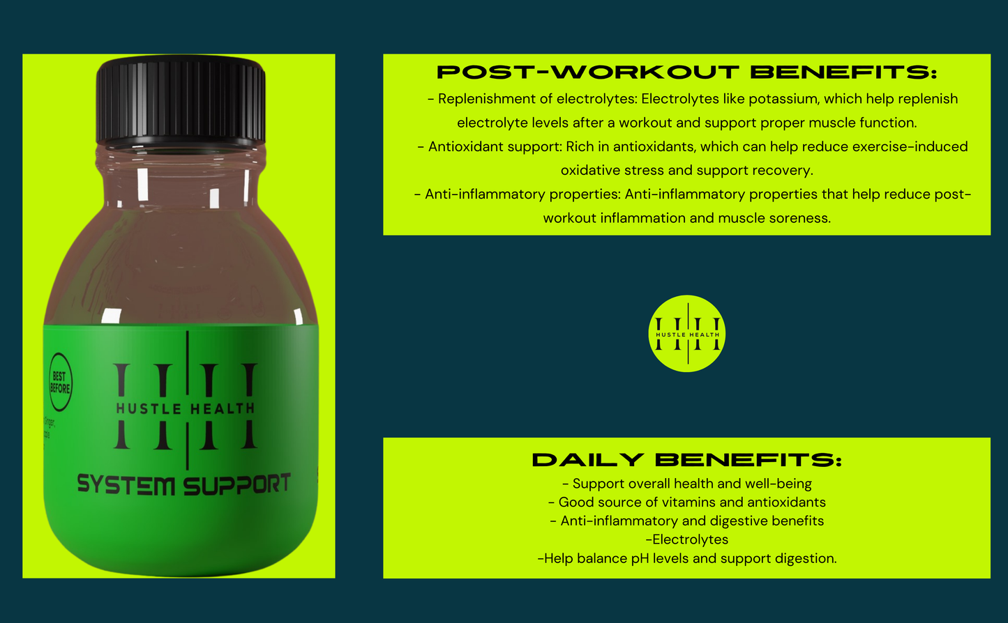 Hustle Health System Support