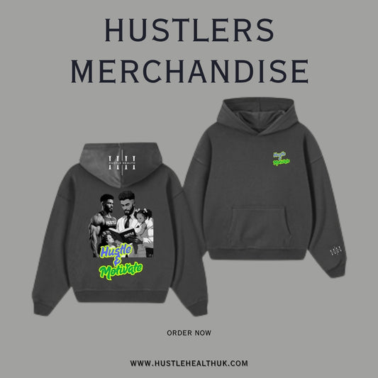 Hoodie - Hustle & Motivate