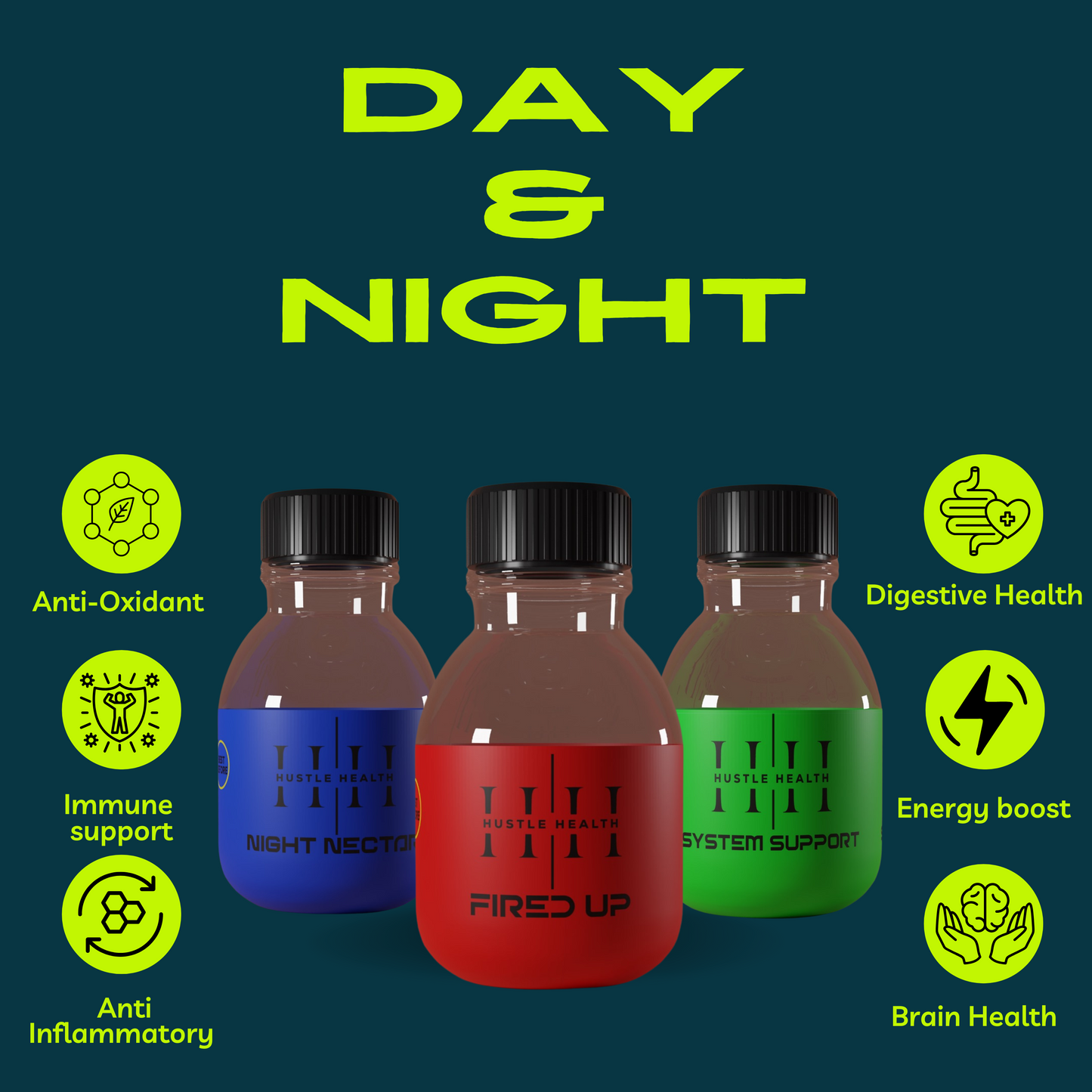 Hustle Health Day and Night